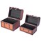 Vintiquewise Decorative Leather Treasure Boxes, PK 2 QI003006.2 - alternate 6